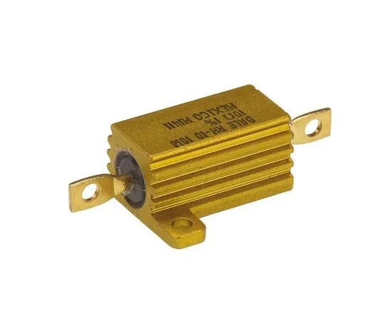63-4957-39 Vishay RH010 Series Aluminium Ho***d Axial Wire Wound Panel Mount Resistor, 10Ω ±1% 12.5W RH01010R00FE02
