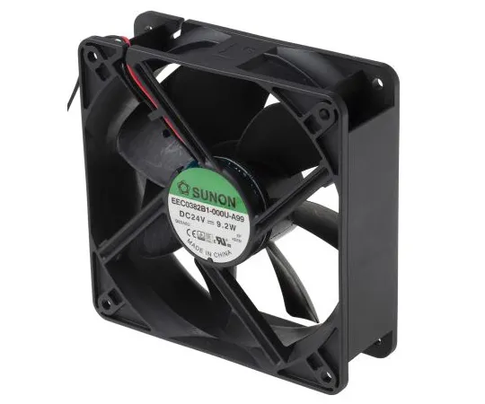 63-5067-22 Sunon EE Series Axial Fan, 120 x 120 x 38mm, 234.6m³/h, 9.2W, 24 V dc EEC0382B1-000U-A99
