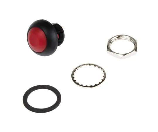 63-5133-77 RS PRO 1NC Momentary Miniature Push Button Switch, IP67, 13.6 (Dia.)mm, Panel Mount, 30V dc 820-7587