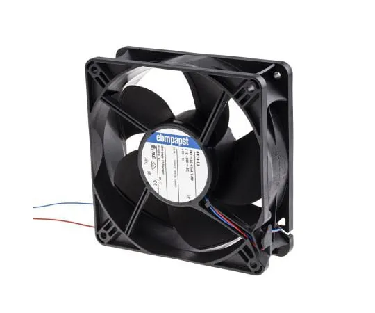 63-5070-19 ebm-papst 4400 Series Axial Fan, 119 x 119 x 38mm, 100m³/h, 1W, 24 V dc 4414L3