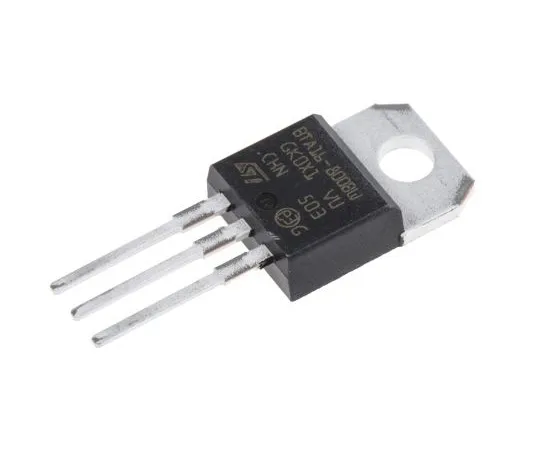 63-5004-11 BTA16-800BWRG 16A, 800V, TRIAC, Gate Trigger 1.3V 50mA, 3-pin, Through Hole, TO-220AB STMicroelectronics BTA16-800BWRG