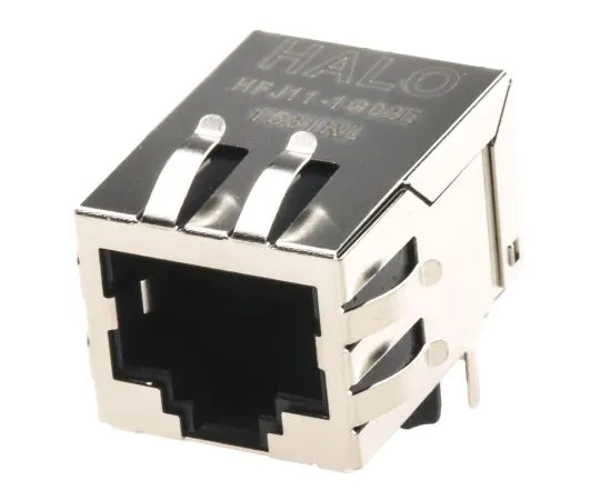 63-5037-43 Halo Electronics RJ45 UTP Straight RJ Jack, FastJack Series HFJ11-1G02ERL