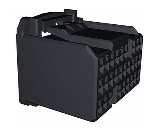 63-5001-56 TE Connectivity MULTILOCK 40 III Series, 3 Row 28 Way Cable Mount Plug Housing 353030-1
