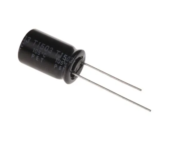 63-4984-81 Rubycon 220μF 50V dc Aluminium Electrolytic Capacitor, Through Hole 10 (Dia.) x 16mm +105°C 10mm 5mm 50ZL220MEFC10X16