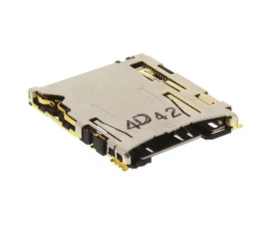 63-4991-98 Hirose 8 Way Right Angle Micro SD Memory Card Connector With Solder Termination DM3AT-SF-PEJM5(40)
