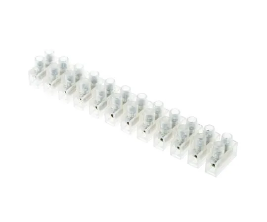 63-5078-38 RS Pro Non-F***d Terminal Block, 12 Way/Pole, Screw Terminals, 10 AWG Free Hanging, Panel Mount, PE, 380 V 763-8116
