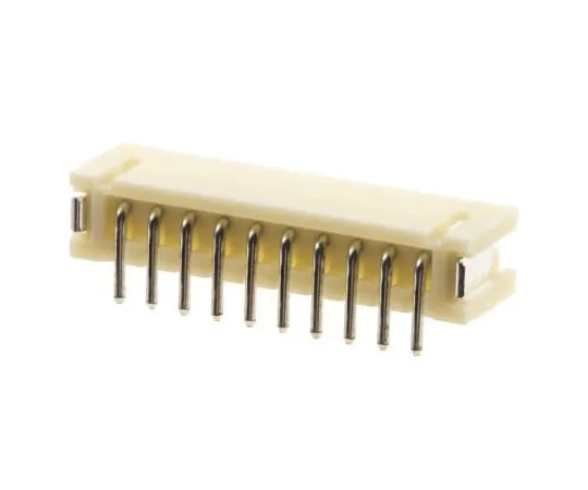 63-5073-61 JST ZH, 10 Way, 1 Row, Top Entry PCB Header B10B-ZR-SM4 TFT (LF) (SN)