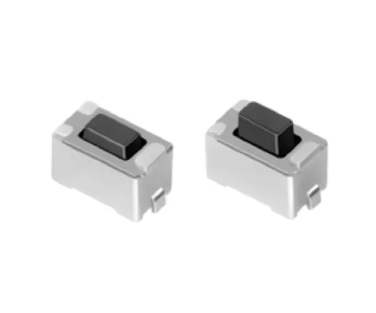 63-5179-33 Black Button Tactile Switch, Single Pole Single Throw (SPST) 50 mA 0.8mm Surface Mount SKQMASE010