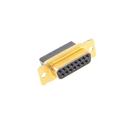 63-5017-71 TE Connectivity AMPLIMITE HDP-20 Series Straight Crimp D-sub Connector, Socket, 15 Pin 205205-7