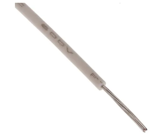 63-5156-06 RS PRO White Hook Up Wire UL11028, 0.08 mm², 600 V 28 AWG, 100m 872-4436