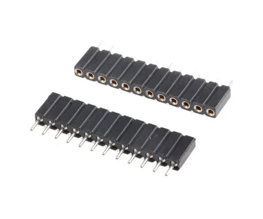 63-4983-30 12 Way Preci-Dip Straight Through Hole 2.54mm SIL Socket, Solder, 3A 100 V ac, 150 V dc 801-87-012-10-001101