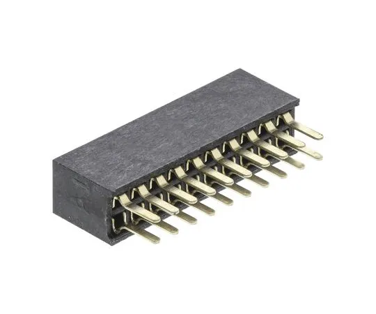 63-4949-64 HARWIN 1.27mm Pitch 20 Way 2 Row Straight PCB Socket, Through Hole, Solder Termination M50-3001045