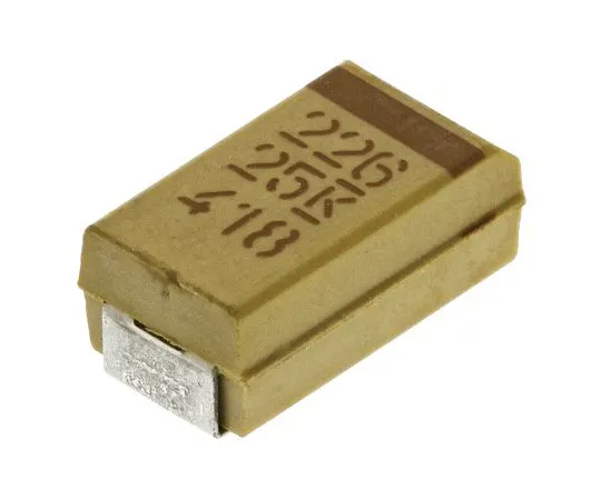 63-5115-37 KEMET Tantalum Capacitor 22μF 25V dc MnO2 Solid ±10% Tolerance T491 Series T491C226K025AT