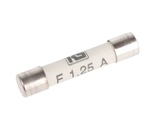 63-5084-58 RS, 1.25A Ceramic Cartridge F***, 6.3 x 32mm, Speed F 769-6330