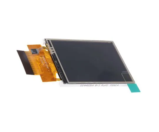 63-5094-96 Displaytech DT024CTFT-TS TFT LCD Colour Display / Touch Screen, 2.4in QVGA, 240 x 320pixels DT024CTFT-TS
