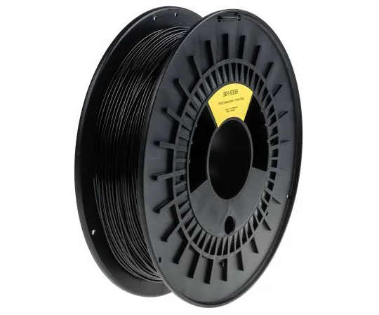 63-5163-68 RS PRO 1.75mm Black PET-G 3D Printer Filament, 500g 891-9309