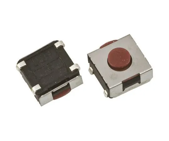 63-4970-90 Brown Washable Tactile Switch, Single Pole Single Throw (SPST) 50 mA @ 12 V dc DTSJW65NV