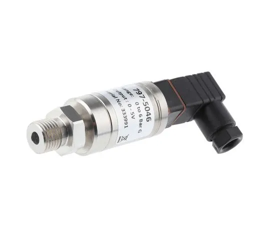 63-5111-86 RS PRO Gauge for Air, Gas, Hydraulic Fluid, Liquid, Water Pressure Sensor, 6bar Max Pressure Reading , 9 → 32 V 797-5046