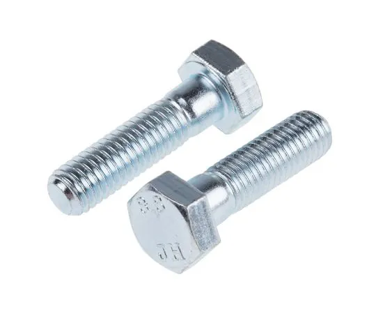 63-5178-62 Bright Zinc Plated Steel Hex Bolt, M8 x 30mm 917-3138