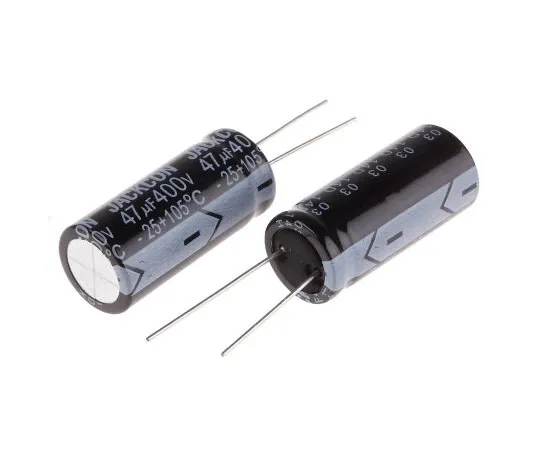 63-4998-92 RS PRO 47μF 400V dc Aluminium Electrolytic Capacitor, Through Hole 16 (Dia.) x 36mm +105°C 16mm 7.5mm 36mm 711-2078