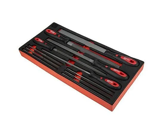 63-5140-92 RS Pro 160; 200mm, 11 piece Bastard Engineers File Set 833-5953