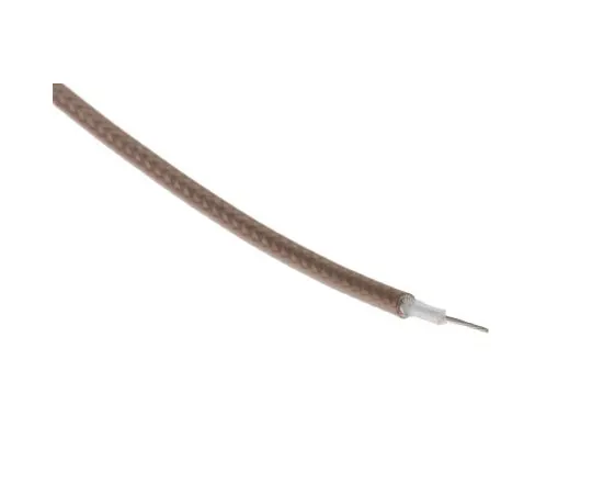 63-5172-78 RS PRO Brown Unterminated to Unterminated RG316 Coaxial Cable, 50 Ω 2.5mm OD 906-0644