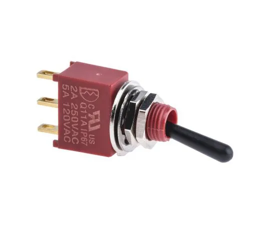 63-5035-57 RS PRO Single Pole Double Throw (SPDT) Toggle Switch, Latching, IP67, Panel Mount 734-6978