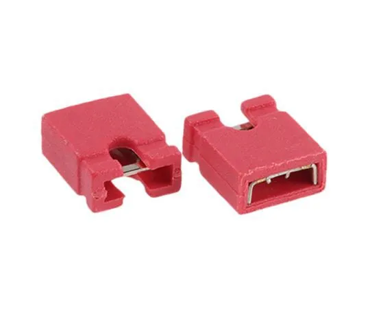 63-4940-26 ASSMANN WSW Jumper Female Straight Red Open Top 2 Way 1 Row 2.54mm Pitch AKSPT/G RED
