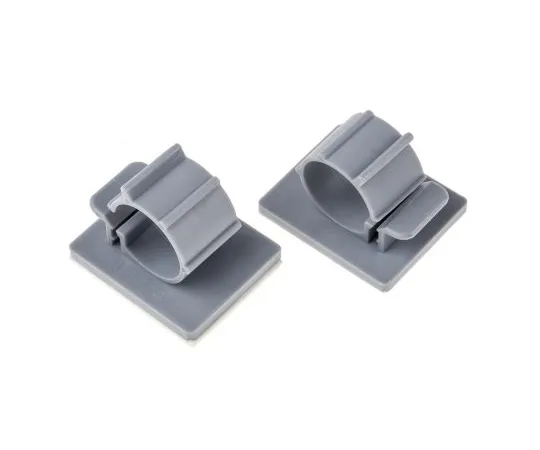 63-5130-18 RS PRO Cable Clip Grey Self Adhesive Nylon Cable Clamp, 14mm Max. Bundle 817-8962