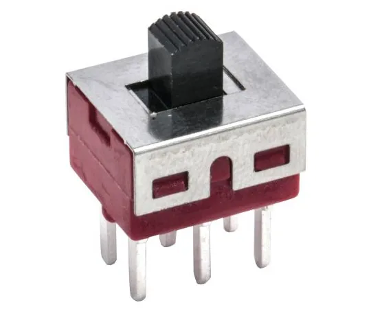 63-5036-30 PCB Slide Switch Double Pole Double Throw (DPDT) On-Off-On 5 A @ 28 V dc Top 734-7280