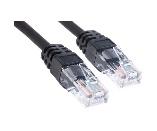 63-5106-48 RS PRO Black LSZH Cat5e Cable UTP, 20m Male RJ45/Male RJ45 791-6987