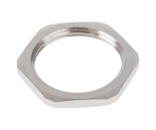 63-6553-09 RS PRO Brass Cable Gland Locknut, M25 Thread 127-489