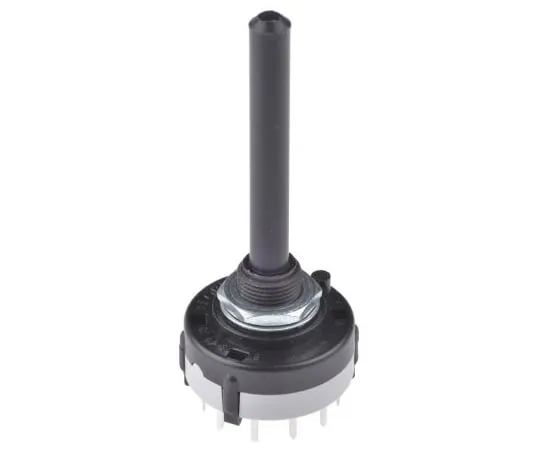 63-5153-87 Lorlin, 6 Position DP Rotary Switch, 150 mA, Solder CK1060