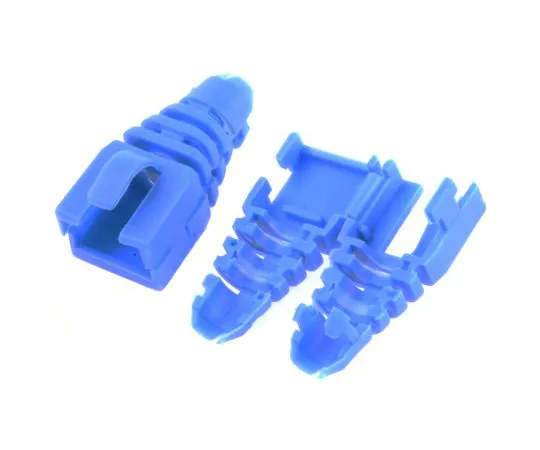 63-5134-41 MH Connectors RJ45 RJ Connector Hood, Blue MHRJ45SRB-RET-B