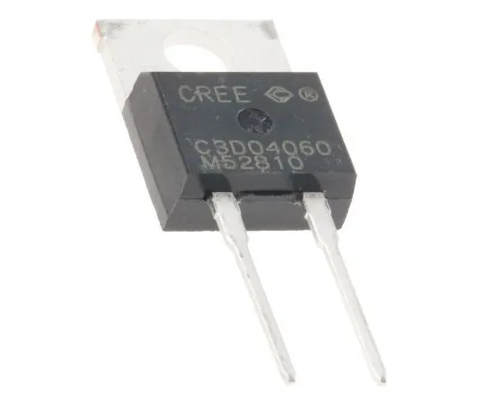 63-4983-82 Wolfspeed 600V 4A, SiC Schottky Diode, 2-Pin TO-220 C3D04060A C3D04060A