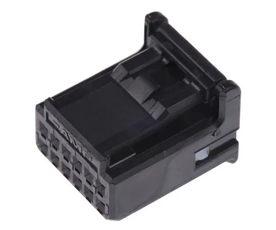 63-5017-78 TE Connectivity MULTILOCK 025 Series, 2 Row 12 Way Cable Mount Plug Housing 1376675-1