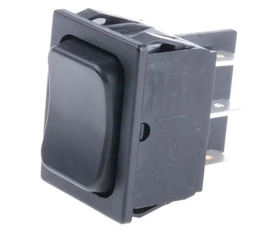 63-5045-43 Marquardt Double Pole Double Throw (DPDT), (On)-Off-(On) Rocker Switch Panel Mount 1839.3402