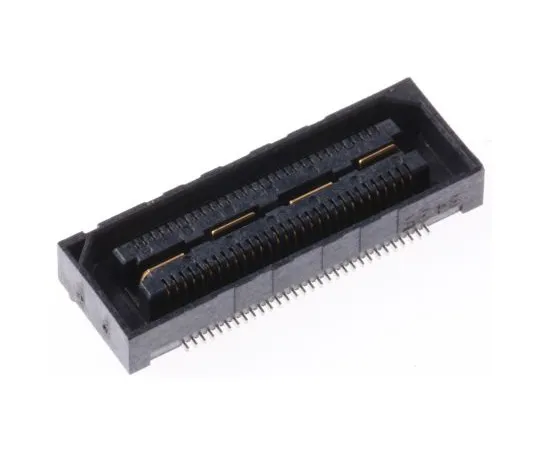 63-5082-41 Samtec QSH Series 0.5mm Pitch 60 Way 2 Row Straight PCB Socket, Surface Mount, Solder Termination QSH-030-01-L-D-A