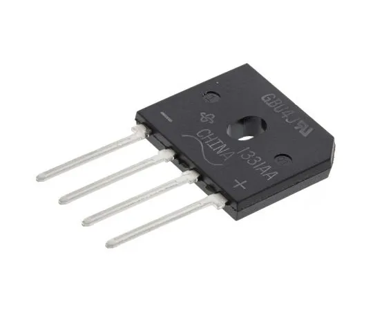 63-4979-84 Vishay GBU4J-E3/45, Bridge Rectifier, 4A 600V, 4-Pin GBU GBU4J-E3/45