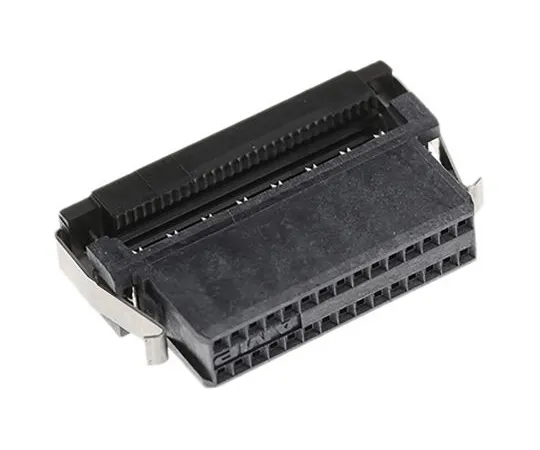 63-4949-94 TE Connectivity 30-Way IDC Connector Socket for Cable Mount, 2-Row 1-111196-9