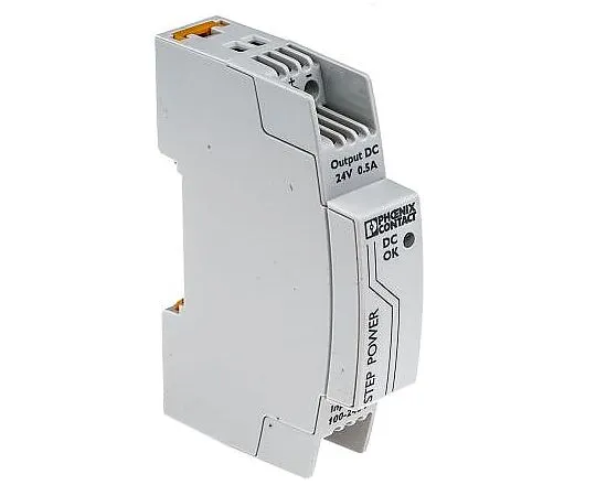 63-4992-06 Phoenix Contact, STEP-PS/1AC/24DC/0.5 PSU, 24V dc Output Voltage, 500mA output current 2868596