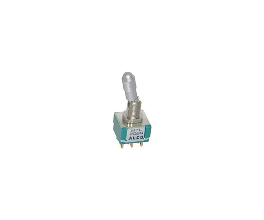 63-5096-69 TE Connectivity Double Pole Double Throw (DPDT) Toggle Switch, Latching, Panel Mount MTL206N