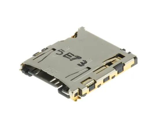 63-5138-66 Hirose 8 Way Right Angle Micro SD Memory Card Connector With Solder Termination DM3AT-SF-PEJM5