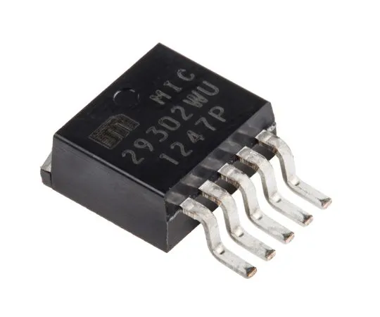 63-5174-91 Microchip MIC29302WU-TR, LDO Regulator, 3A Adjustable, ±2% 5-Pin, D2PAK MIC29302WU-TR