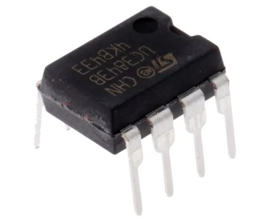 63-4961-05 STMicroelectronics UC3843BN, PWM Current Mode Controller, 1 A, 500 kHz 8-Pin PDIP UC3843BN