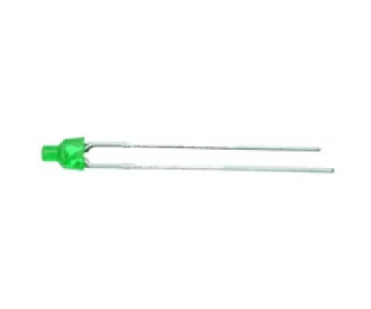 63-5151-61 2.5 V Green LED 2 mm Through Hole, Kingbright L-1034GDT L-1034GDT