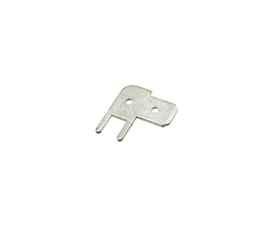 63-4948-23 TE Connectivity Crimp Tab Terminal, Uninsulated, Tin over Copper Plated, Right Angle, 4.8 x 0.5mm 726389-2