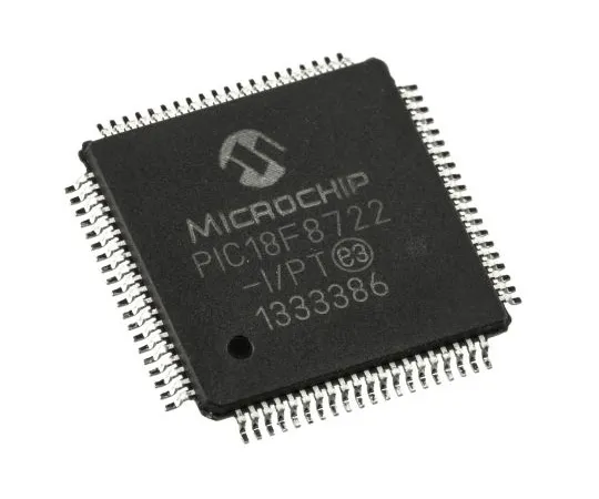63-5059-37 Microchip, 8bit PIC Microcontroller, 40MHz, 1.024 kB, 128 kB Flash, 80-Pin TQFP PIC18F8722-I/PT