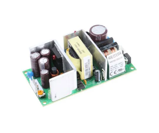 63-5144-12 Recom 50W 1 Output Embedded Switch Mode Power Supply SMPS, 10A, 5V dc Open Frame RAC60-05S/OF