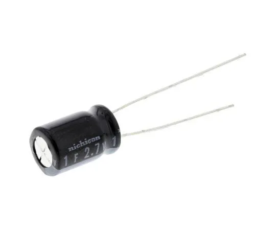 63-5009-13 Nichicon 1F Supercapacitor EDLC ±20% Tolerance UM Series 2.7V dc Through Hole JUMT1105MPD